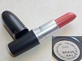 MAC Satin Finish Lipstick 3g Brave Hydrating Nourishing New view 3