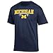 Michigan Wolverines Football T Shirt Navy