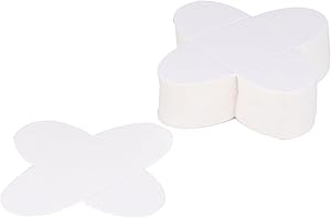 Beaupretty 100pcs White Kraft Paper Candy Truffle Chocolate Trays Holders with Dividers for Chocolate Wrapping