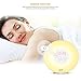 Wake Up Light, INLIFE Alarm Clock Sunrise Simulation Fading Night Light for Bedroom, with 7 Colors, Nature Sounds, FM Radio, Snooze Function, Touch Control