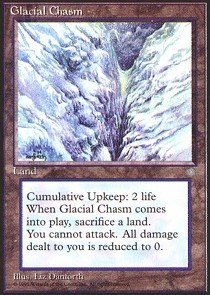 Magic: the Gathering - Glacial Chasm - Ice Age