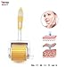 0.75mm, Micro Needles Derma Roller 192 Titanium Tips for Skin Care Beauty Tool, Anti Aging Wrinkles Acne Scars