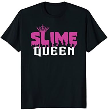 Slime Party Shirt for Girls - Tee That Says Slime Queen