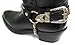 Dangerous Threads Western Boots Boot Chains Black Leather with 2 Steel Chains