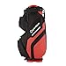 TaylorMade TM18 Supreme Cart Bag, Black/Red