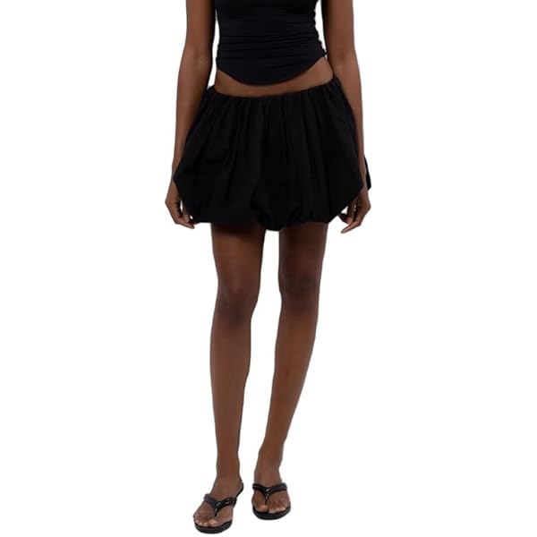 S layered balloon skirt　THEREDTHREAD▲▲ THEREDTHREAD】S strap balloon skirt