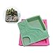 Silicone Mold for Succulent Planter Flower Pot,Gypsum Cement Fleshy Plant Flower Pot Silicone Mould Bonsai,DIY Terraced Fields Muti-Meat Flower Planter Mould