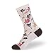 Enerwear 4 Pack Women's Merino Wool Outdoor Hiking Trail Crew Sock
