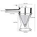 Piston Funnel Stainless Steel Confectionery Funnels with Stand Batter Dispenser Bakery Use Cake Decorating Tool