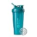 BlenderBottle Classic Shaker Bottle Perfect for Protein Shakes and Pre Workout, 28-Ounce, Teal