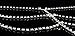 Bienvenu 2pcs Crystal Anklets for Beach Barefoot Sandals Wedding Vacation,Silver