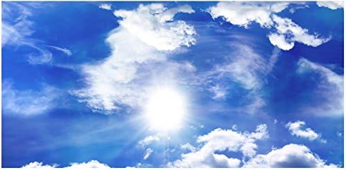 Amazon Com Udecor Big Blue Sky Ceiling Tile 2x4 K Home