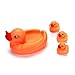 SMTSMT Mummy & Baby Rubber Race Squeaky Ducks Family Bath Toy Kid Game Toys