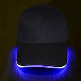 LED Hat - Ultra Bright Lights Unisex Baseball Cap One Size Fits All Blue