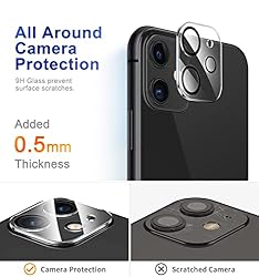 CANSHN [3+3 Pack 3 Pack Screen Protector for iPhone