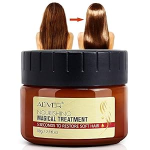 Magical Keratin Hair Treatment Mask, Repairs Damage Restore Soft Hair Care 5 Seconds Repairs Damage Hair Root, Deep…
