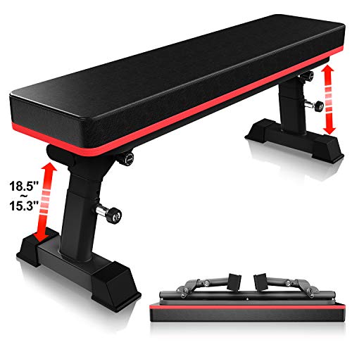 BARWING 10743 Weight Bench Adjustable Exercise 800 LB Heavy