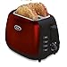 Oster 006595-000-000 Inspire 2-Slice Toaster 6595, Red/Black