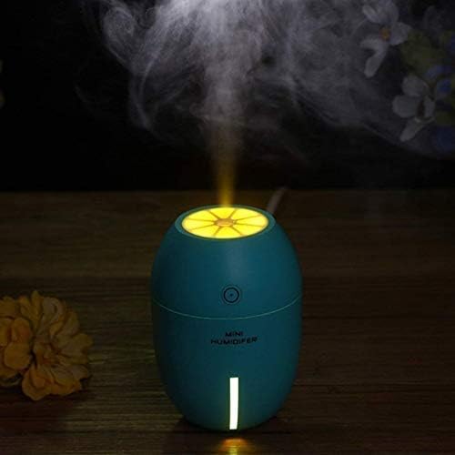 EXSESON Beautiful and Functional Car Humidifier,Lemon Shape Humidifier USB Rechargeable Mini Humidifier(Yellow)
