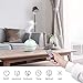 HOMEWEEKS 400ml Essential Oil Diffusers, Aromatherapy Diffusers with 7 Color LED Lights, Remote Control, BPA-Free, Waterless Auto-Off, Ultrasonic Cool Mist Humidifiers for Home Bedroom