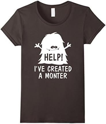 Women's Help! I've created a monster T-shirt Large Asphalt
