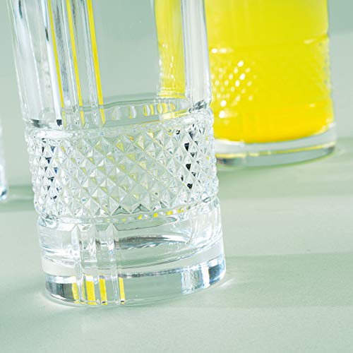 RCR 26719020006 Brillante Longdrinkgläser, Luxion Kristall Set mit 6 Stück, 370ml Hi-Ball, Cocktail Trinkgläser Für… – Bild 5