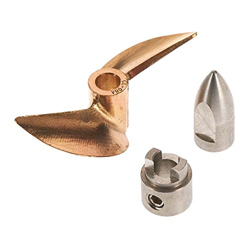 Hot Racing Brass Prop Set with Bullet Nut & Drive Dog: M41, Spartan