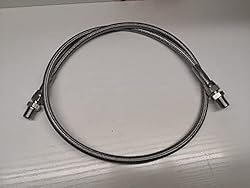 Stainless Steel PTFE Reinforced Hose, JIC-4 female