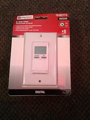 Utilitech In-Wall Timer #0192773 Digital
