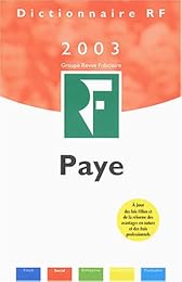 Paye 2003