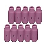 10N49 5# TIG Alumina Nozzles Ceramic Cup Fit DB PTA SR WP 17 18 26 TIG Welding Torch 10pk
