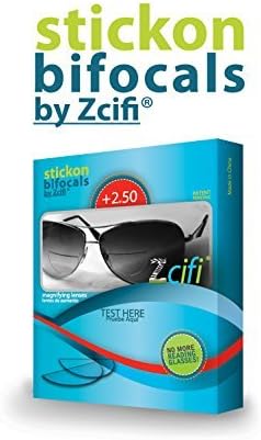 Zcifi Stick-on Bifocals +2.50