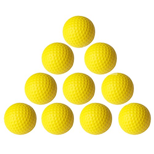 Smartlife15 Practice Golf Balls, Foam Sponge Soft Elastic Golf Balls, Indoor Outdoor Golf Training Aid Balls