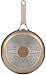 WearEver C94405 Pure Living Nonstick Ceramic Coating Scratch Resistant PTFE PFOA and Cadmium Free Dishwasher Safe Oven Safe Saute Pan Fry Pan Cookware, 10.5-Inch, Gold