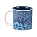 Vandor Doctor Who 20 Ounce Heat Reactive Ceramic Mug, Blue