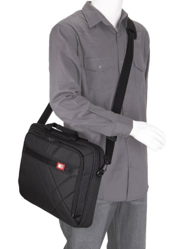 Case Logic 17-Inch Laptop and Tablet Briefcase, Black (DLC-117)
