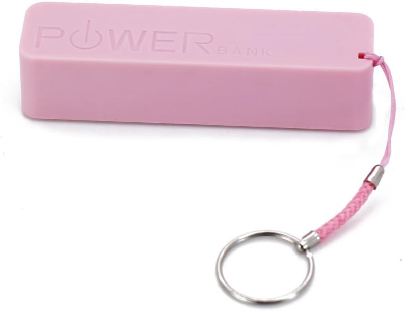 Generic 2600mah Universal USB External Battery Power Bank for iphone Pink