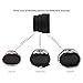 TRIPLE TREE Double Watch Winder [Newly Upgraded], for Automatic Watches, Wood Shell Piano Paint Exterior ，Extremely Silent Motor, Three Dimensional Watch Pillows, Suitable for Ladies and Men's Wrist
