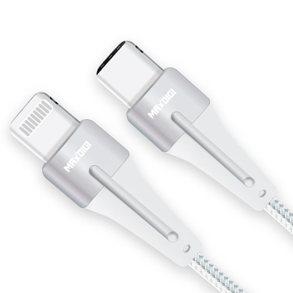 MAXDIGI Original iPhone Charger Cable USB C to Lightning 2M Apple MFi Certified - Fast charging Lightning to Type C Charge Compatible with iPhone 14 13 12 11 Pro Max XR XS X, iPad,iPod,Macbook Pro Air