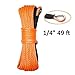 Synthetic Winch Rope ELUTO 49’x1/4