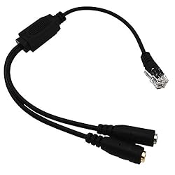 RJ9 Adapter Cable, Traodin Double 3.5mm to RJ9