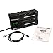 Tripp Lite 650VA UPS Battery Backup, LCD, 325W Eco Green, USB, RJ11, 8 Outlets, 3 Year Warranty & $100,000 Insurance (ECO650LCD), Black