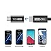 TechMatte USB C to Micro USB Adapter Convert Connector Female to Male for Galaxy S7,S7 Edge, LG G4, Nexus 6 (2-Pack, Black)