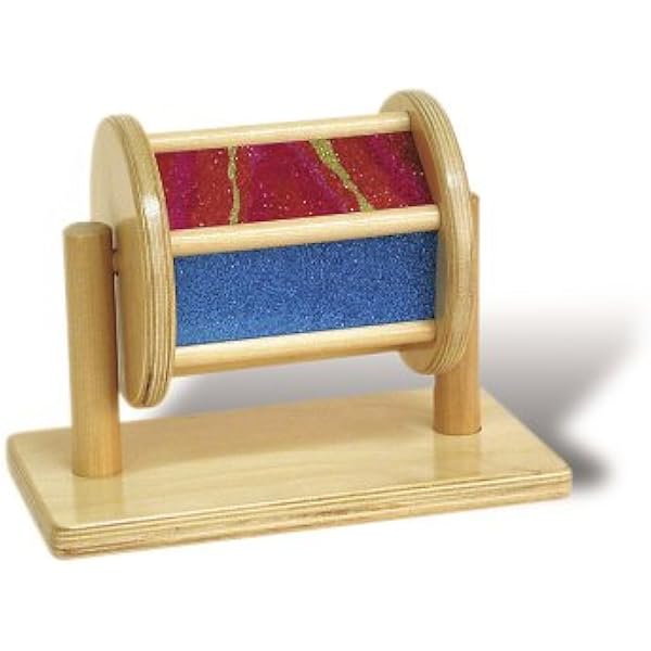 glitter drum montessori