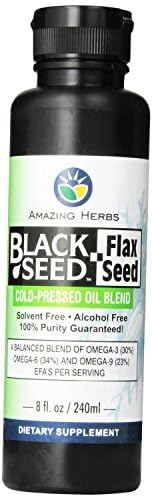 Amazing Herb Black Seed w/ Flax Seed Oil