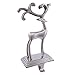 Kurt Adler 10-Inch Silver Reindeer Stocking Holder