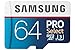 Samsung 64GB 95MB/s PRO Select Micro SDHC Memory Card (MB-MF64DA/AM)