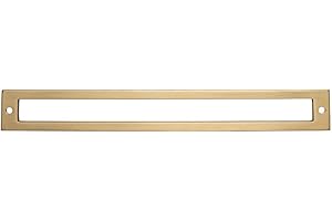 Top Knobs - TK928HB - Hollin Backplate - Honey Bronze - Lynwood Collection