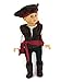 American Fashion World Boy's Brown Buccaneer Halloween Costume for 18-inch Dolls| Premium Quality & Trendy Design | Dolls Clothes | Outfit Fashions for Dolls for Popular Brands