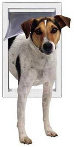Perfect Pet Pet Door with Telescoping Frame, Small, 5" x 7" Flap Size